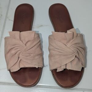 Nine West Melenda Pink Blush Slides